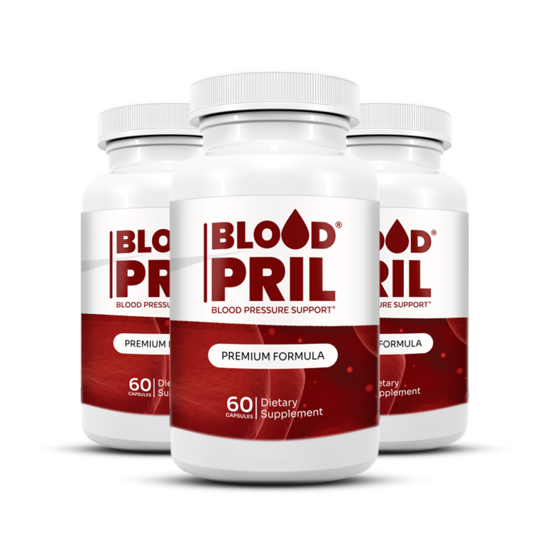BloodPril supplement bottles