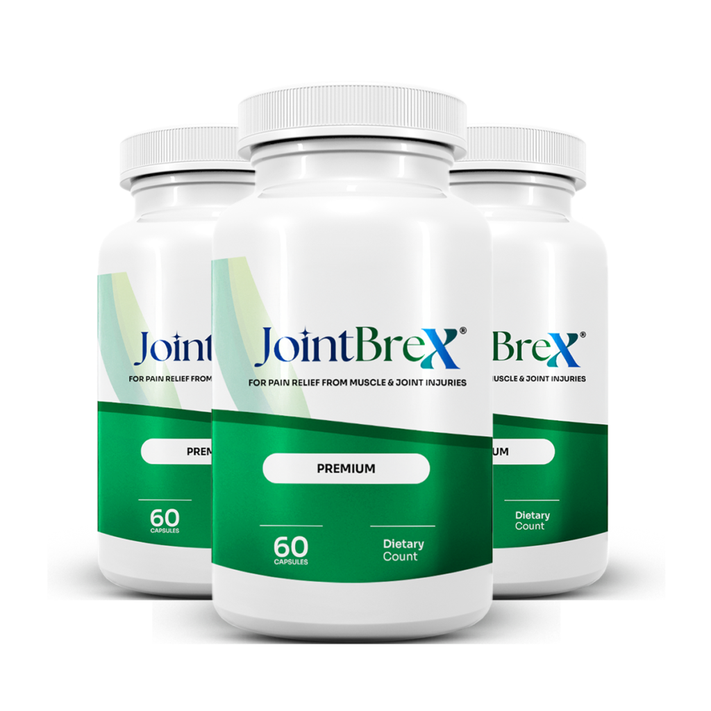 JointBrex joint support supplement bottles